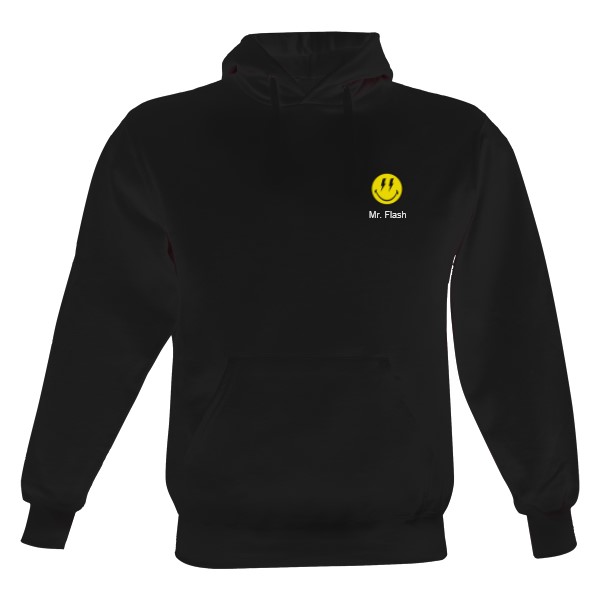 Pánská mikina s kapucí Just Hoods s potiskem Mikina Mr. Flash 2
