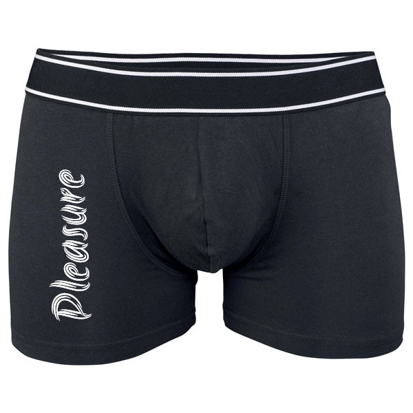Boxerky Kariban s potiskem Pleasure boxerky 2